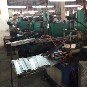 Undermount slides punch forming