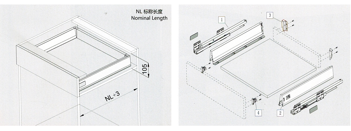 Cabinet inside space