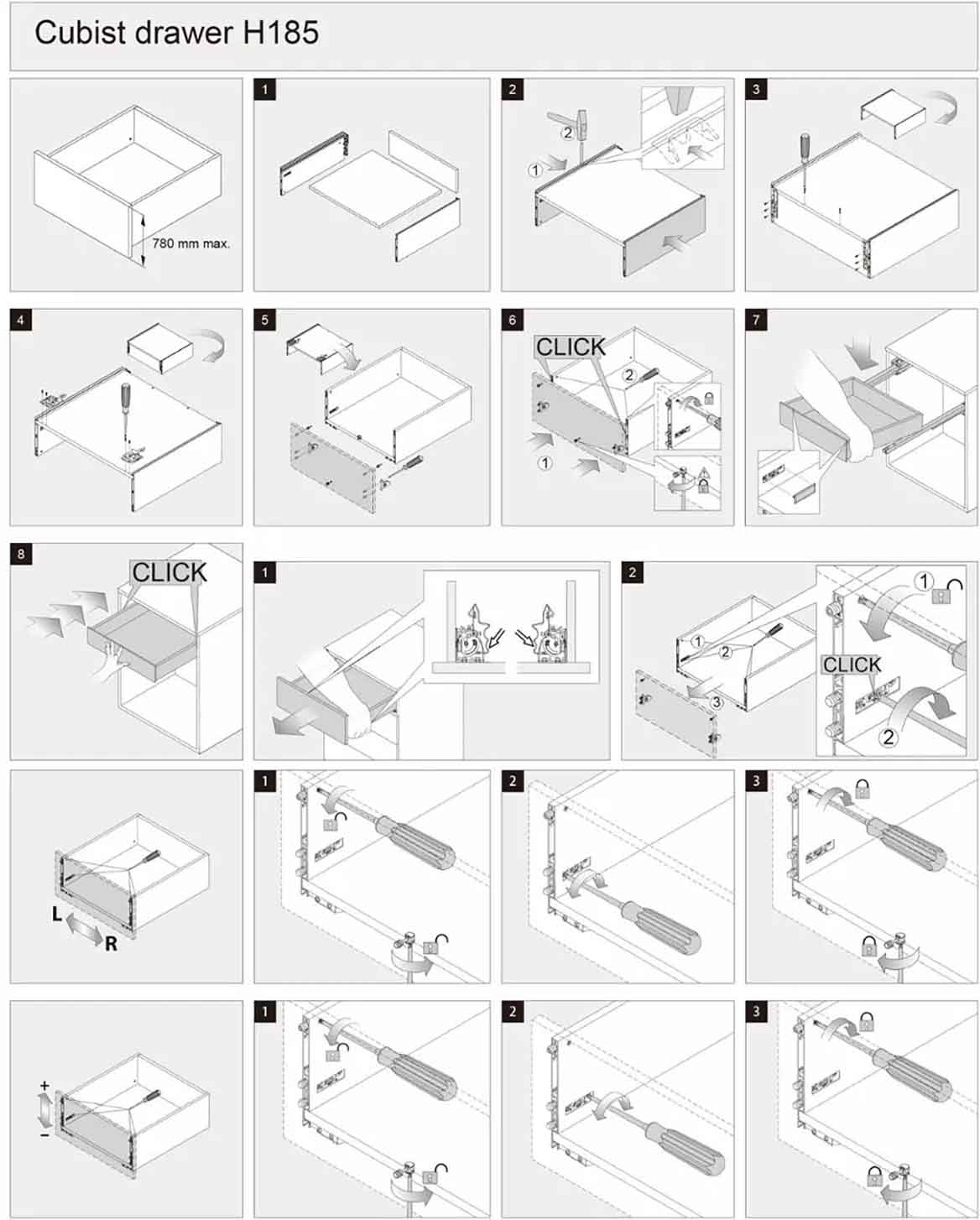 Doublewall Drawer System