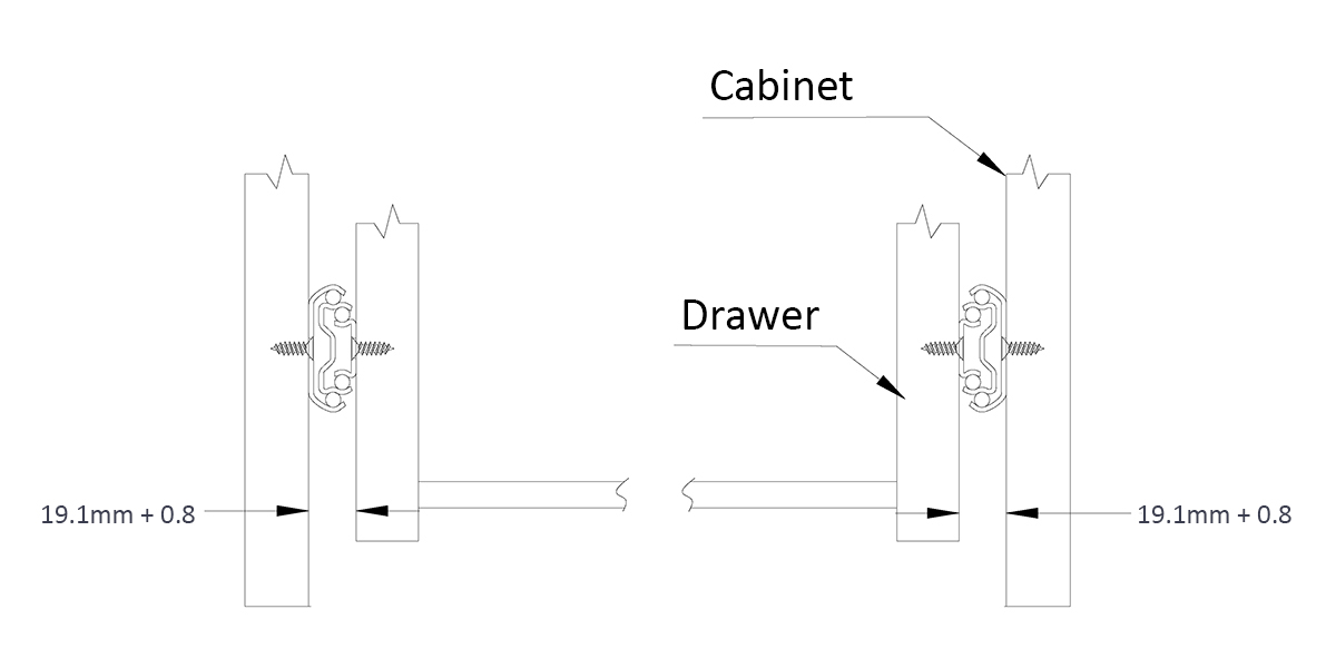 Drawer Width