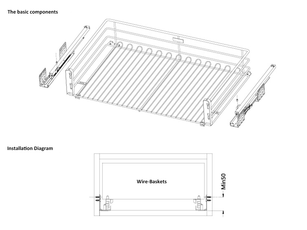 Wire-Basket Installation