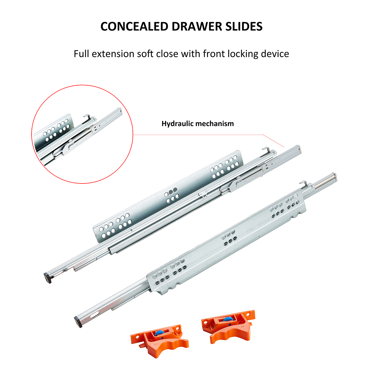 concealed drawer slide