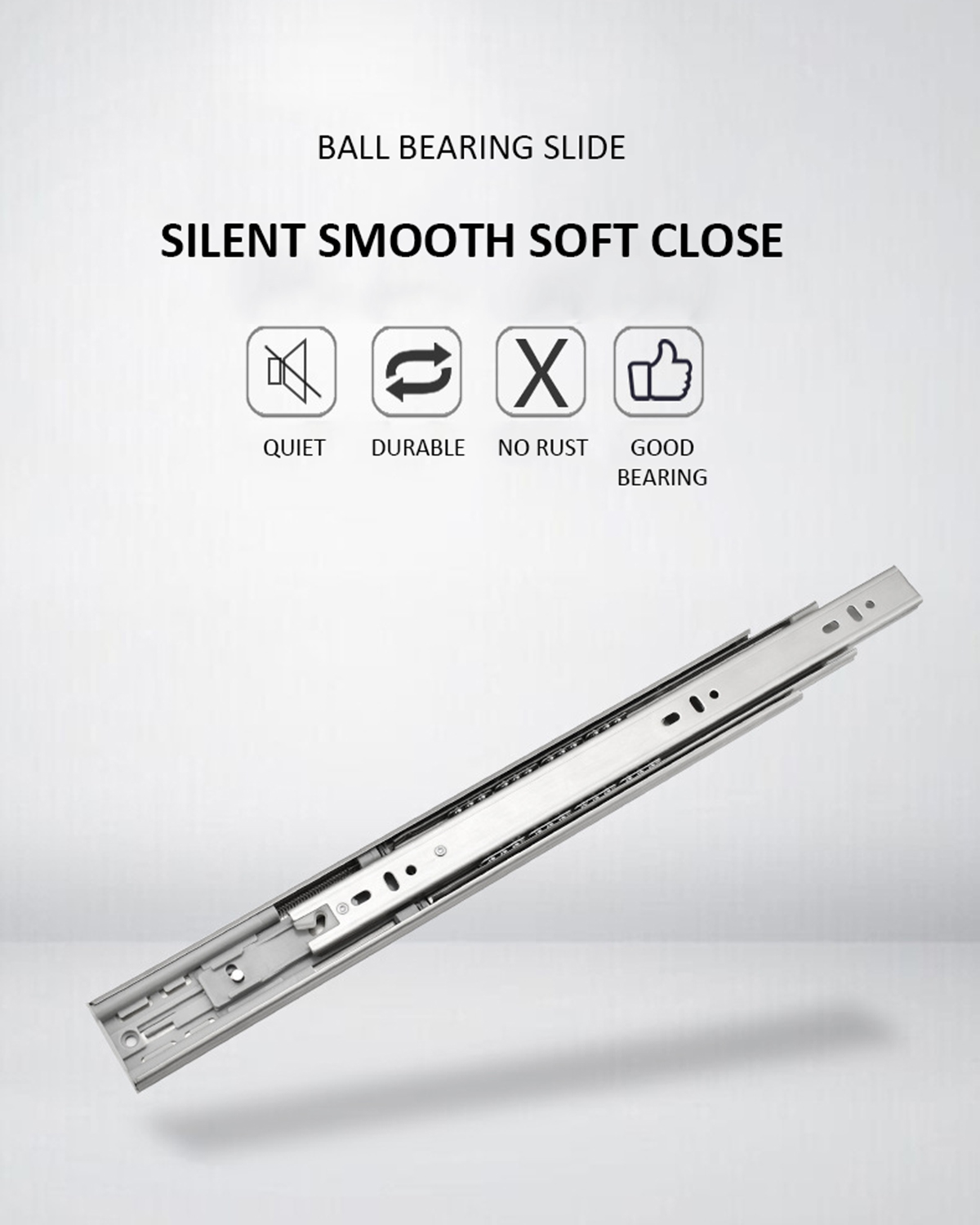 soft close drawer slide